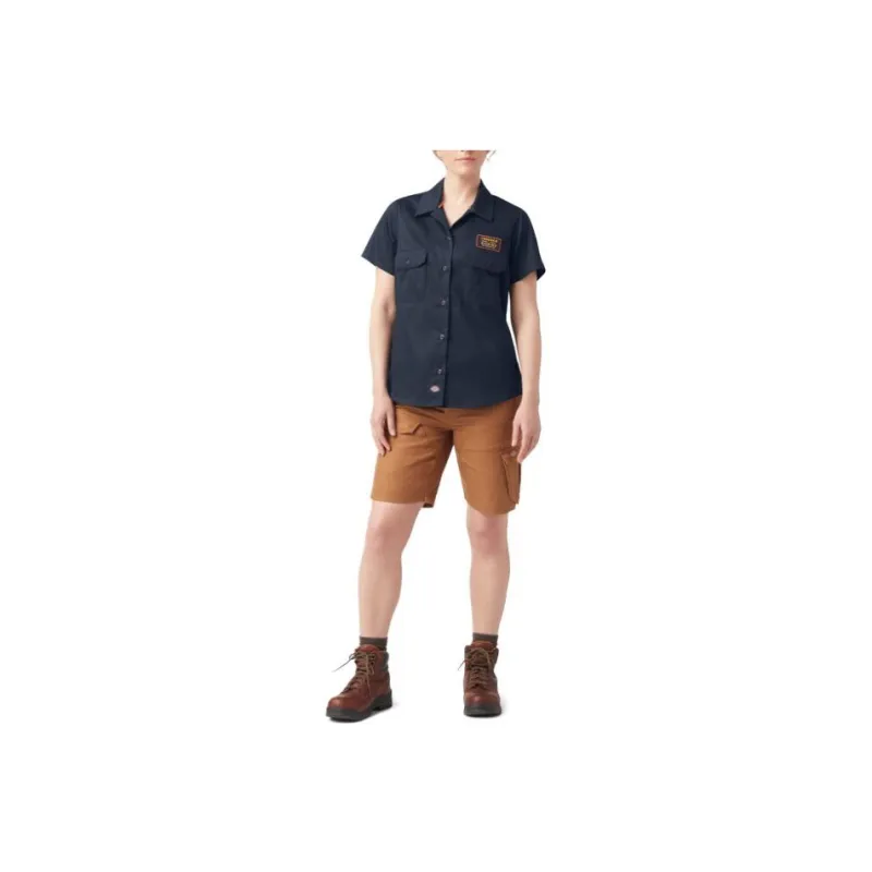 Dickies Shirts Women's Navy Blue-0