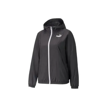 PUMA Essentials Essentials Solid Windbreaker Jacket Women's Jacket Women's Black