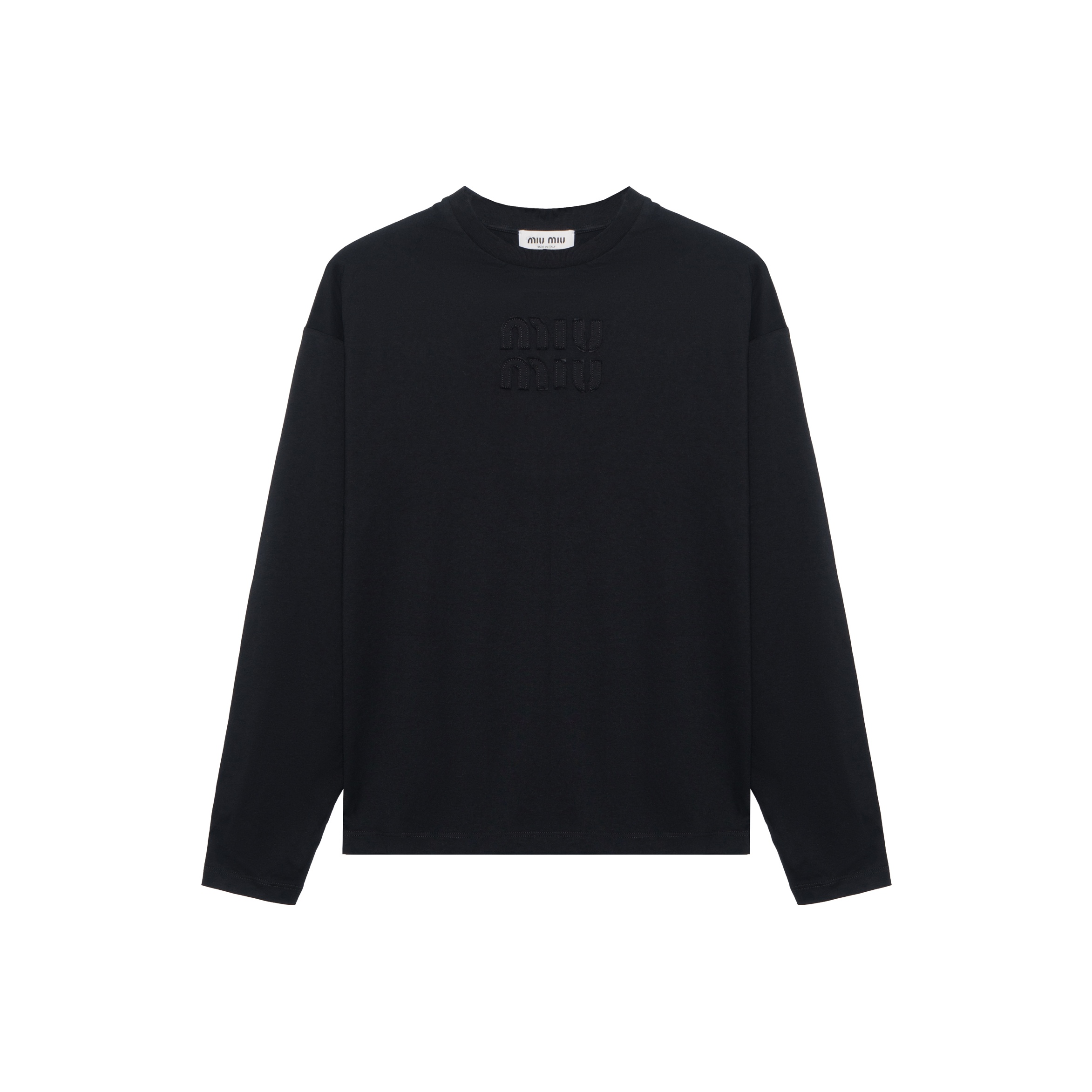 MIU MIU T-Shirts Women's Black - POIZON