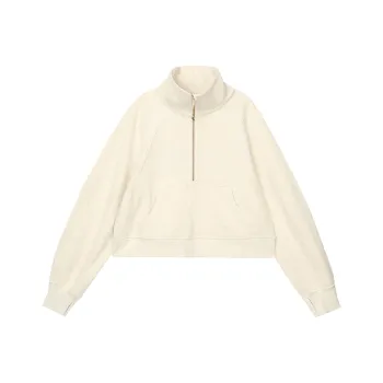Lululemon Scuba Series Sweatshirt Women's Mixed Ivory White/Gold