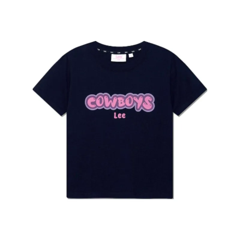 Lee T Shirt Women's Marine Blue-0