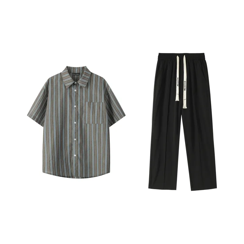 David Bakken Shirt Matching Set Unisex-2