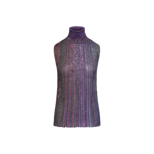 MISSONI Metallic thread Sleeveless Top