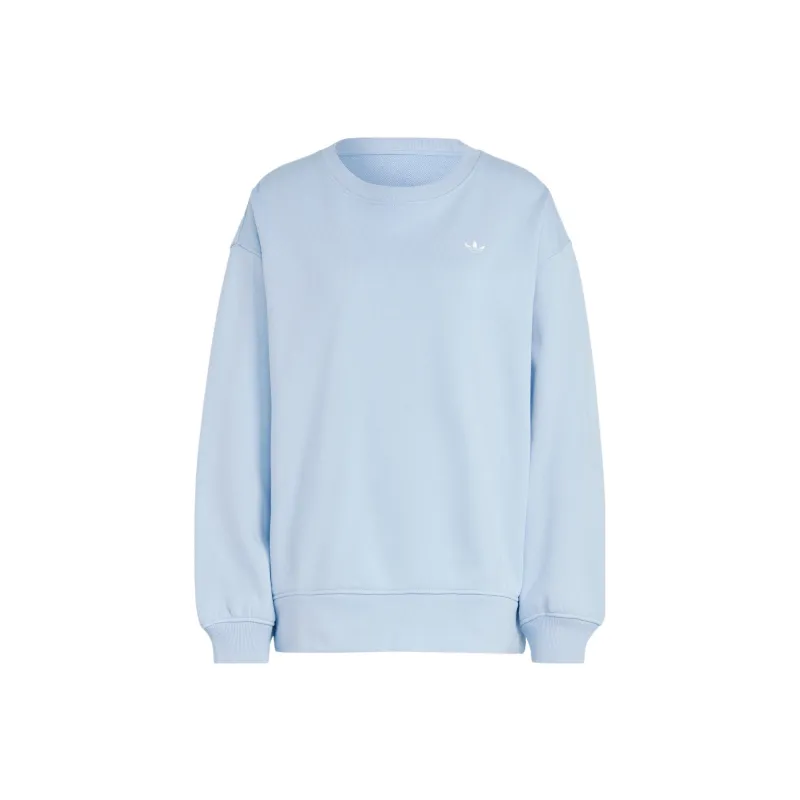 Adidas Originals Sweatshirt Women's Light Pink Blue-0