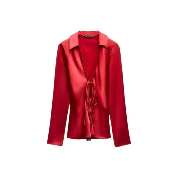 ZARA Shirts Women's Red