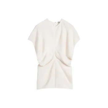 TOTEME Slouch Waist Round Neck Top