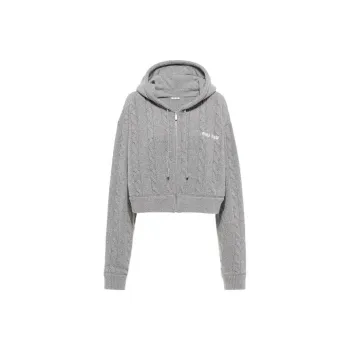 MIU MIU Cashmere Sweaters Women's Gray
