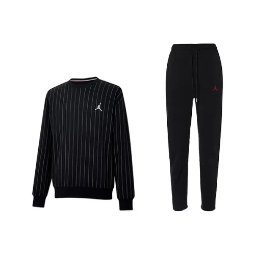 Jordan Sweatshirt Set Men's Black
