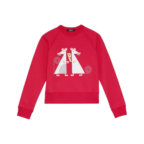 MCM SS23 Sweatshirt Women's Red