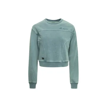 EVISU 2024 Fall And Winter Sweatshirt Women's Denim Blue