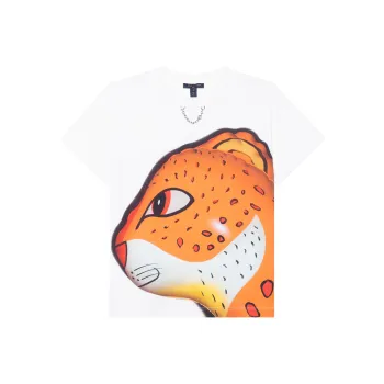 LOUIS VUITTON Sequin Leopard T Shirt