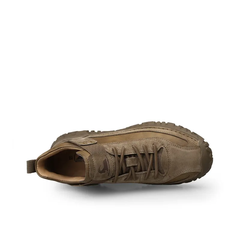 BECK Shock Absorbers With Slip Resistant And Abrasion Resistant Properties Mid Top Casual Shoes Unisex-4