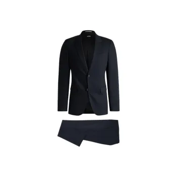 HUGO BOSS SS25 Business Suit Men's Dark Blue