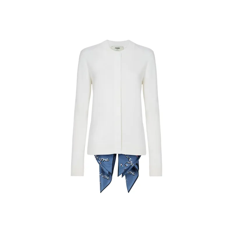 FENDI SS23 Knitwear Women's White-0
