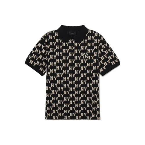 MLB New York Yankees Polo Shirts Women's Black