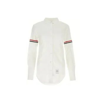 THOM BROWNE Rwb Striped Buttoned Shirt