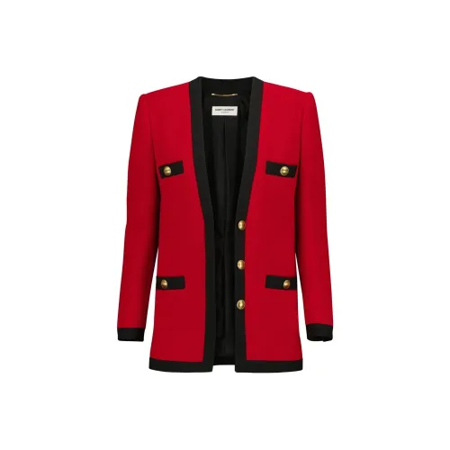 SAINT LAURENT FW21 Jacket Women's Red