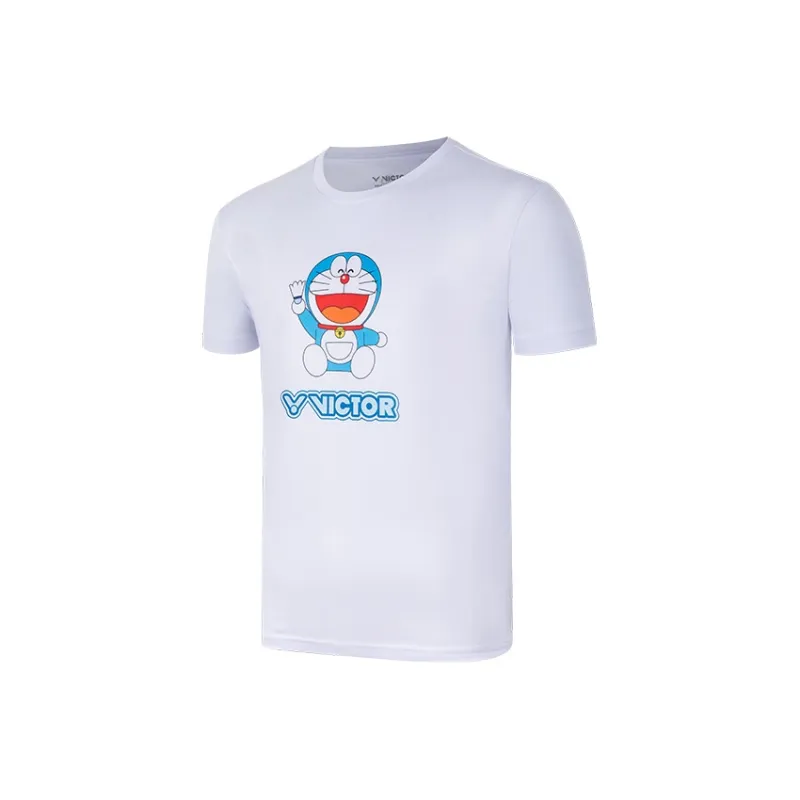 VICTOR x DUOLA A MENG LIANMINGKUAN Badminton Clothing Unisex White-0