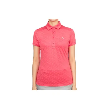 J.Lindeberg Polo Shirt Women's Red