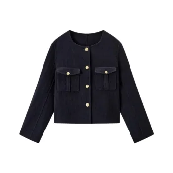 EICHITOO Jackets & Coats Women's Navy Blue