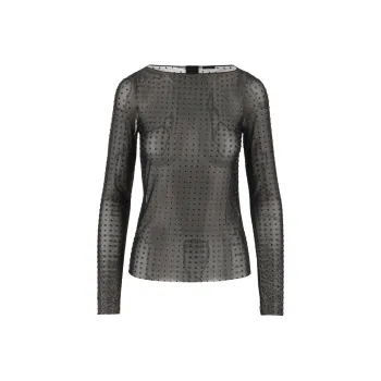 PINKO Embellished Light Tulle Jumper