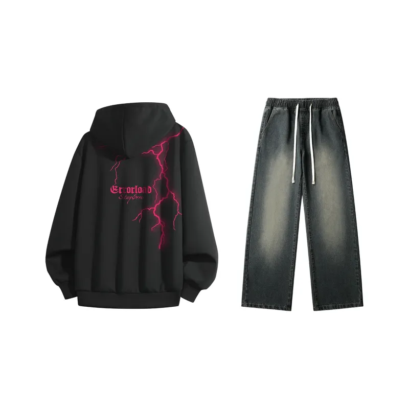 ERRORLOAD Sweatshirt Set Unisex-19