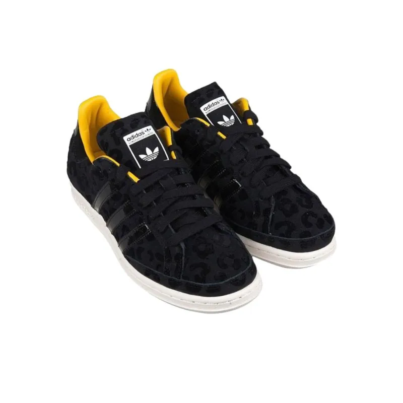 Adidas Originals Anti Slip Wear Resistant Low Top Skateboard Shoes Women's Black-3