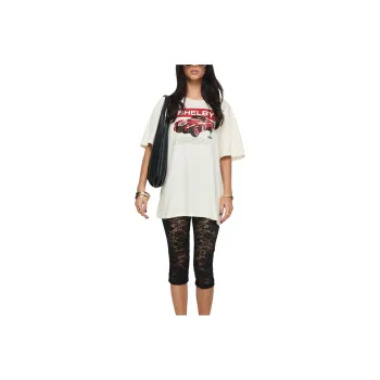 PRINCESS POLLY T-Shirt Women's White/White