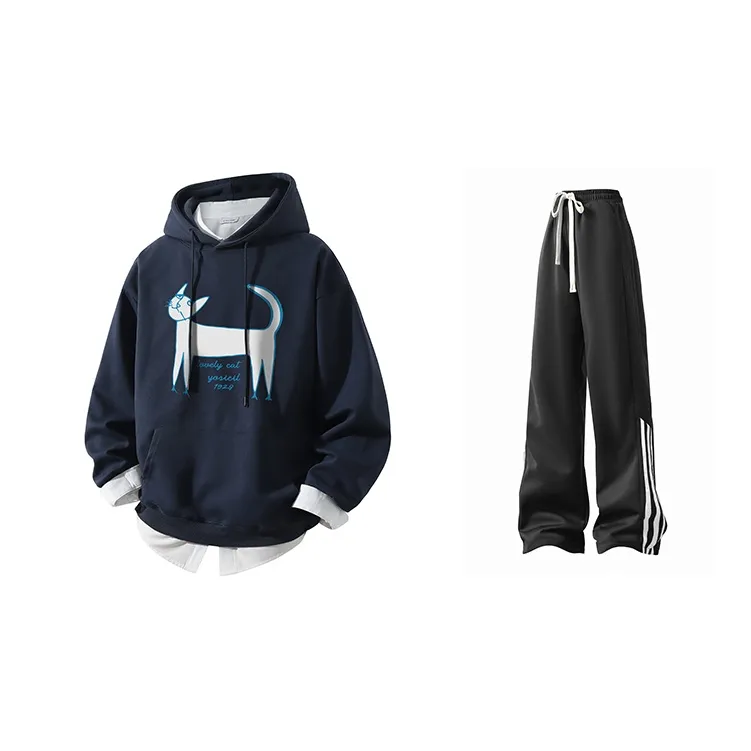 YOSICIL Sweatshirt Sets Unisex-6