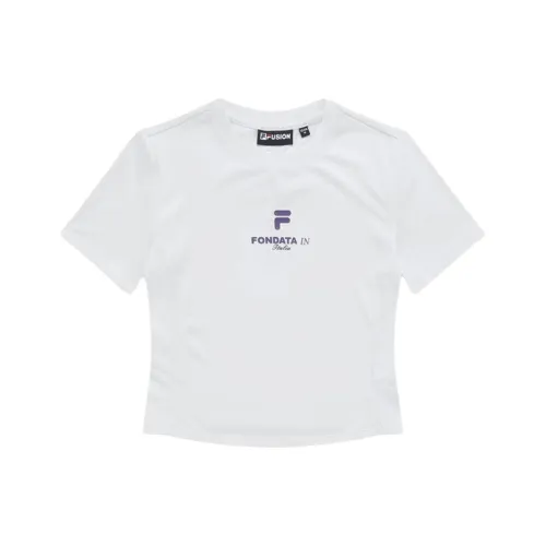 FILA FUSION UNIFORM SS24 T Shirt Women's Standard White