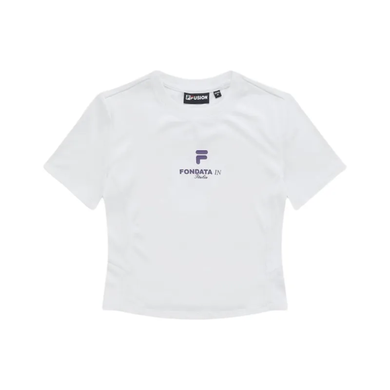 FILA FUSION UNIFORM SS24 T Shirt Women's Standard White-0