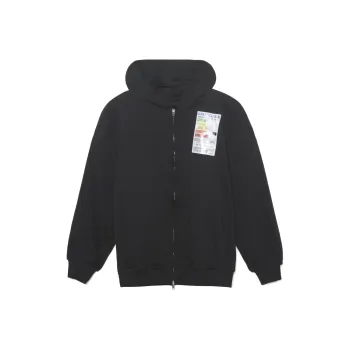 Balenciaga Energy Patch Zipped Hoodie