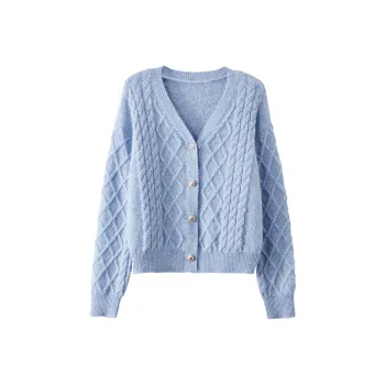 XIANGYING Knitwear Women's Blue