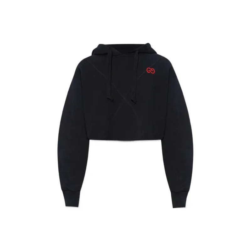 GUCCI 2010s Cropped Hoodie-0