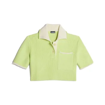 Jacquemus Polo Shirt Women's Green