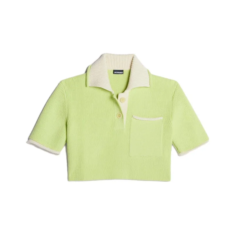 Jacquemus Polo Shirt Women's Green-0