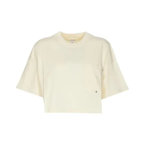 Bottega Veneta Cropped Crewneck T Shirt