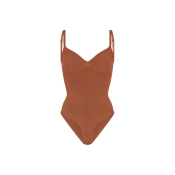 SKIMS SEAMLESS SCULPT BRIEF BODYSUIT Jumpsuit Women's BRONZE/Bronze