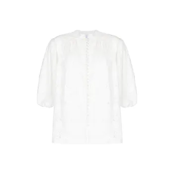 ACLER Stapleton Puff-sleeves Blouse