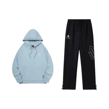 PEAK Sweatshirt Set Unisex Ceramic Blue