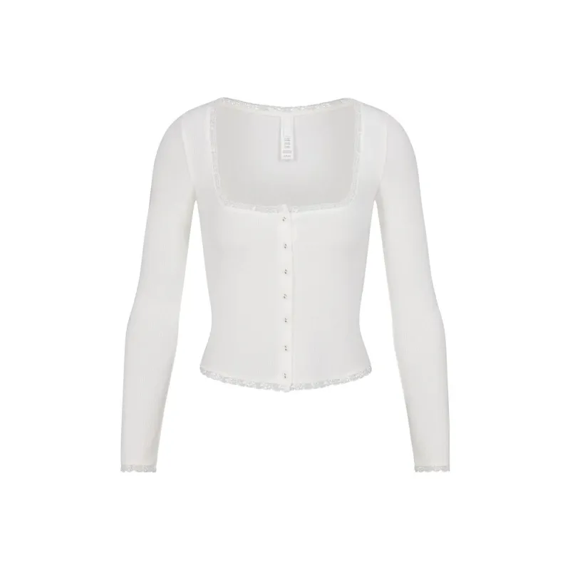 Skims Shirts Women's White-0