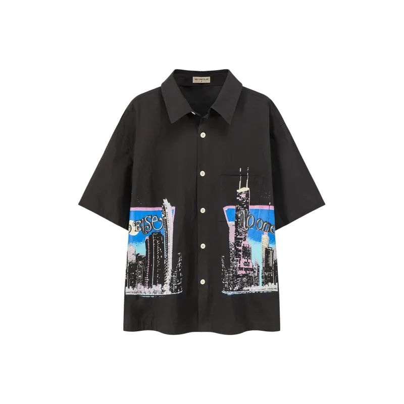 NO ONE ELSE Shirts Unisex Black-0