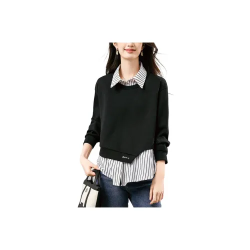 Oudifu Sweatshirt Women's Black