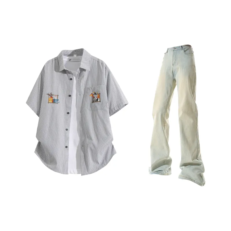 Tre Club Shirt Matching Set Unisex-4