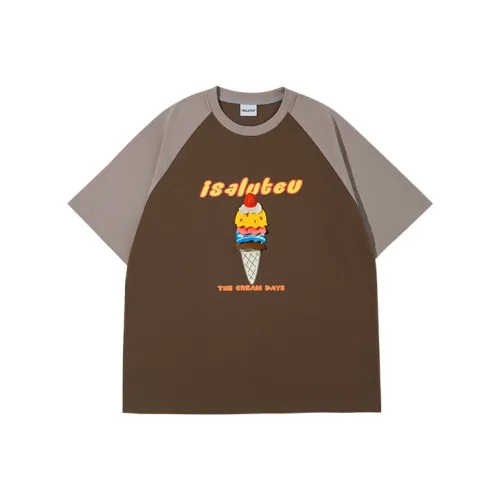 ISaluteU Raglan Sleeve T Shirt Unisex