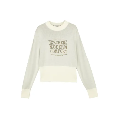 Skechers Sweatshirts Women's Marshmallow White/0074