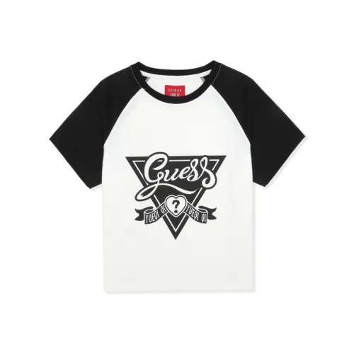 GUESS x YUEQI QI T Shirt Women's Graphite Black