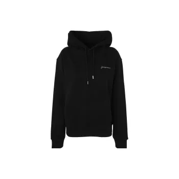 Jacquemus Le Sweatshirt Brode Hoodie 990 Black
