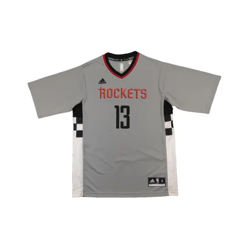 Adidas x NBA Harden Collection Houston Rockets Basketball Jerseys Men's Gray