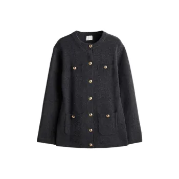 H&M Knitwear Women's Mixed Dark Gray